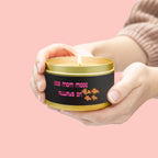 Dog Mom Mode Tin Candle — "Dog Mom Mode Always On" Scented Travel Candle