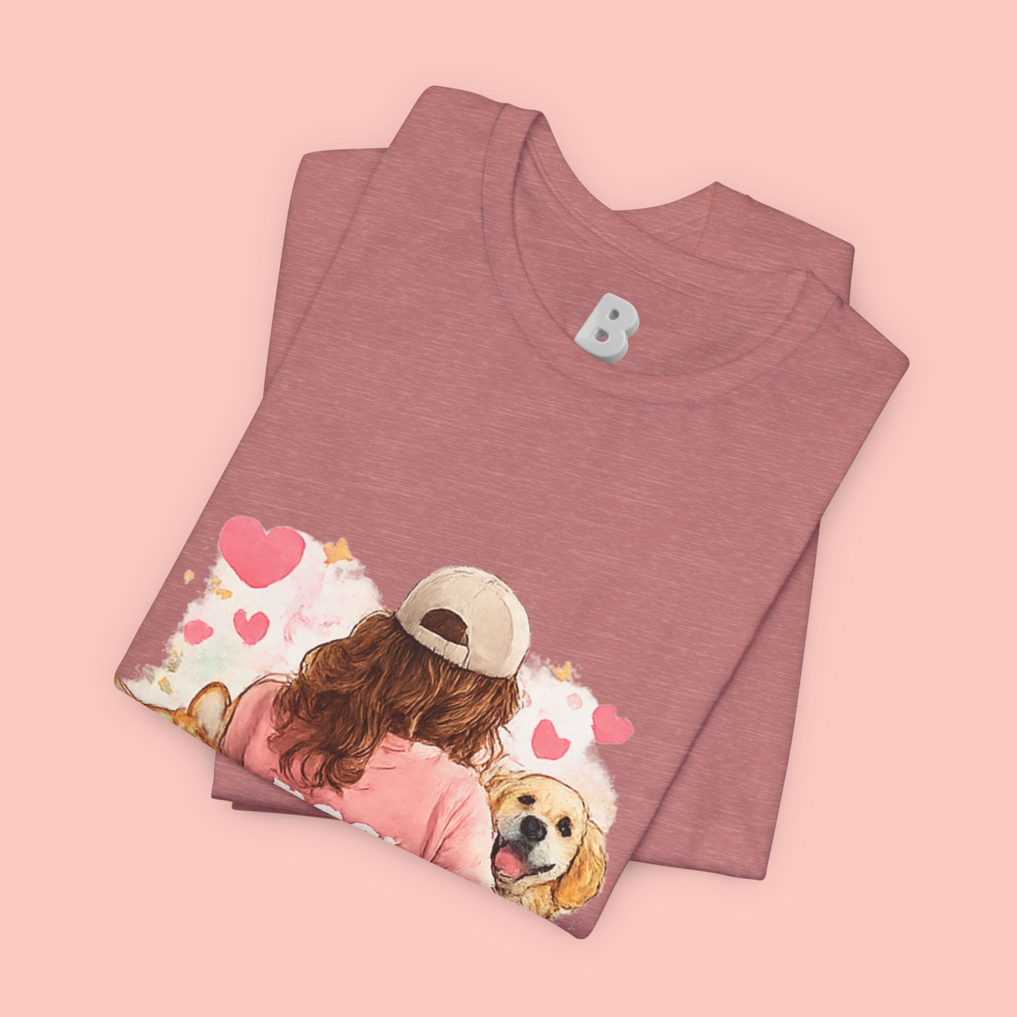 Dog Mom T-Shirt - Cute Woman with Dogs Graphic Tee
