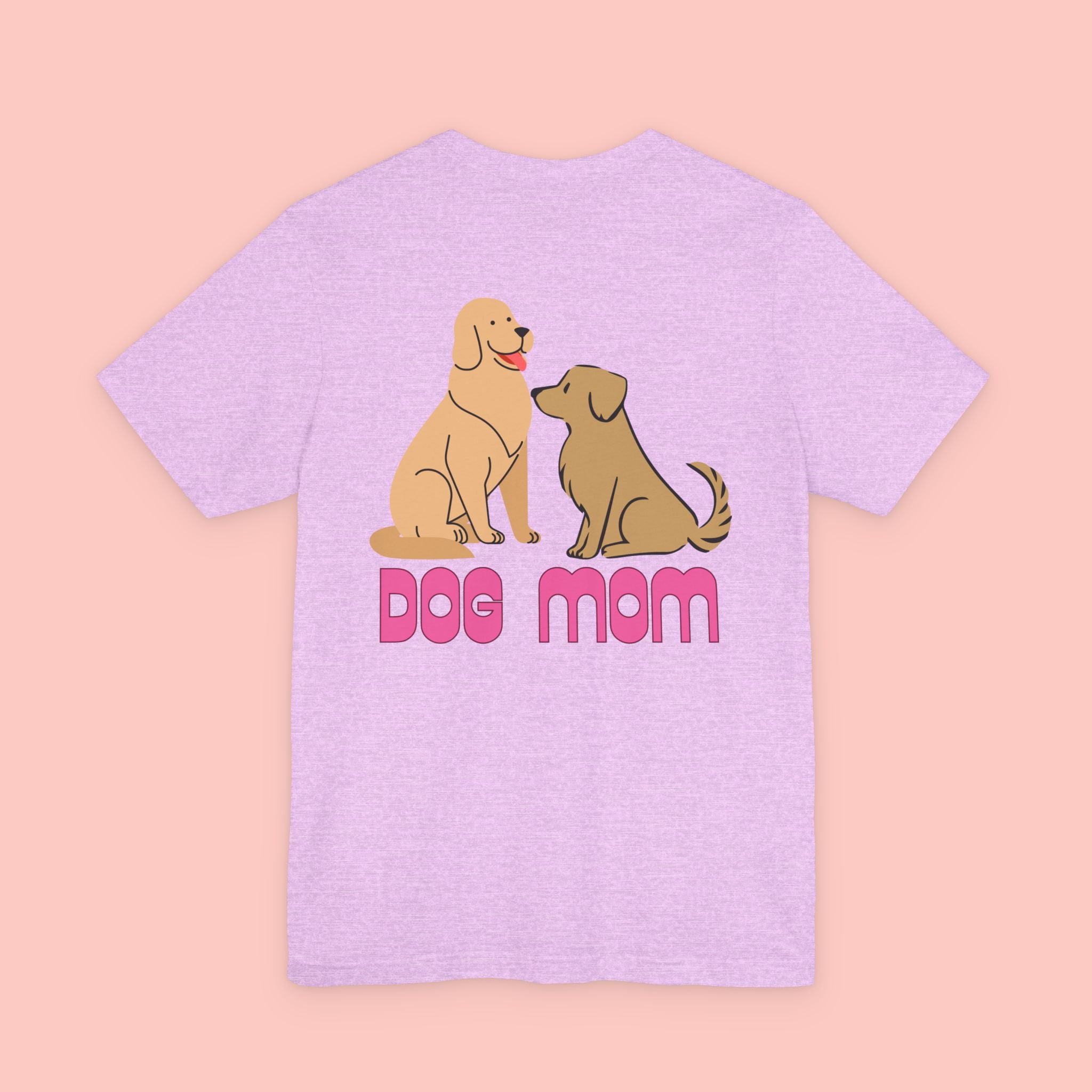 Dog Mom T‑Shirt — Cute Cartoon Dogs Graphic Tee for Pet Moms
