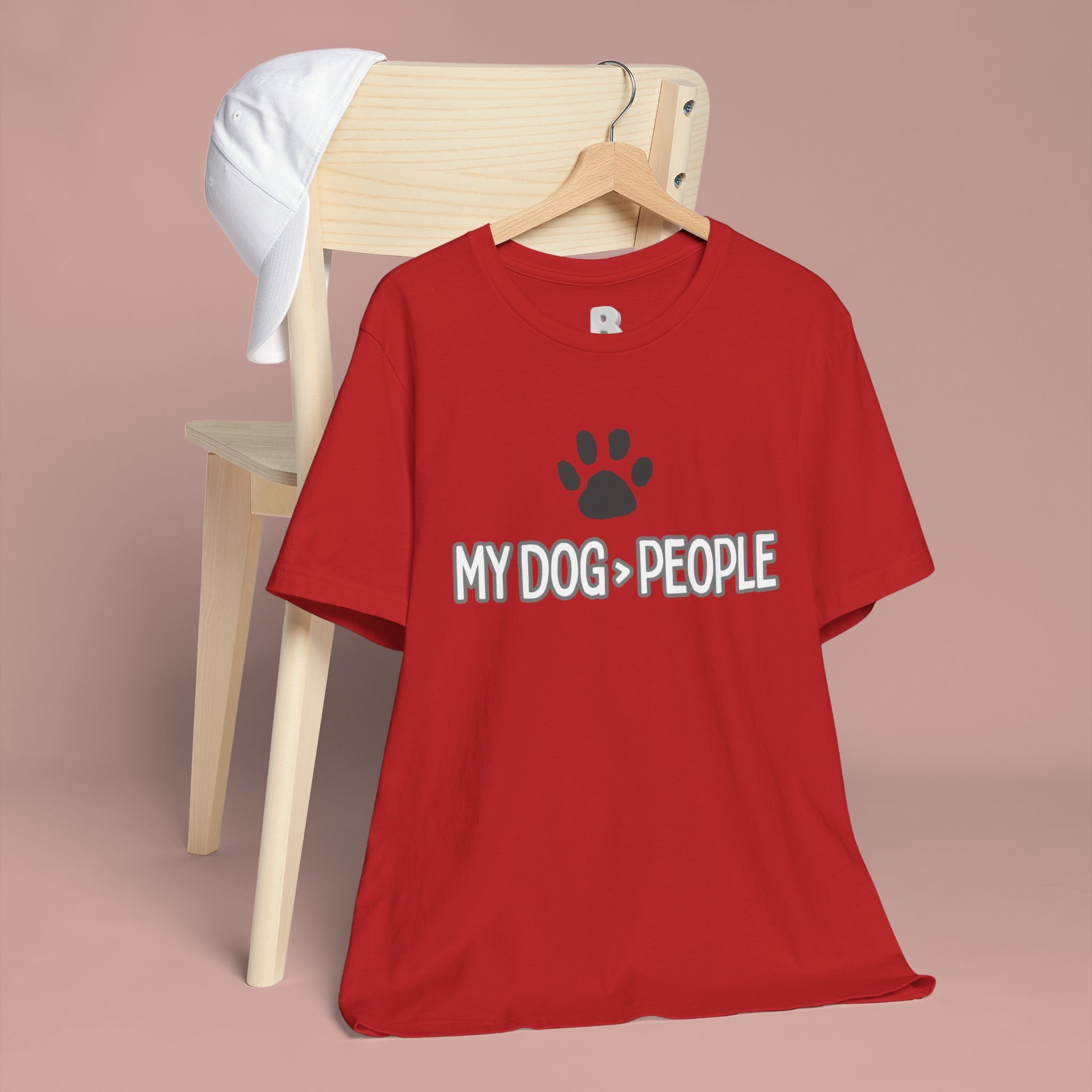 My Dog People T-Shirt — Dog Paw Graphic Tee for Dog Lovers