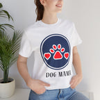 Dog Mama T-Shirt — Cute Paw & Heart Graphic Tee for Dog Lovers