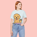 Love Your Dog Tee — Cute Golden Retriever Graphic T-Shirt