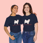 My Cute Paw Samoyed T‑Shirt — Cute Dog Graphic Tee for Pet Lovers