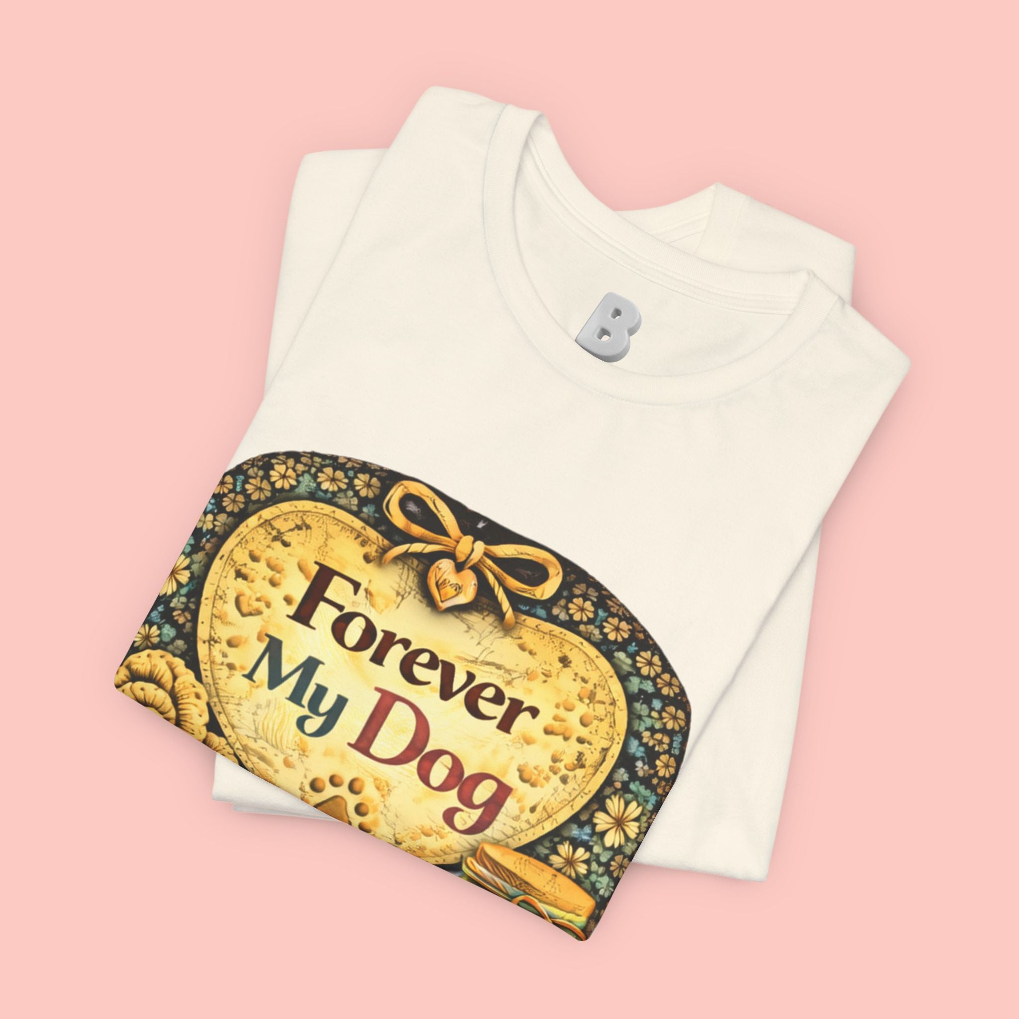 Dog T-Shirt — "Forever My Dog" Vintage Pet Lovers Tee