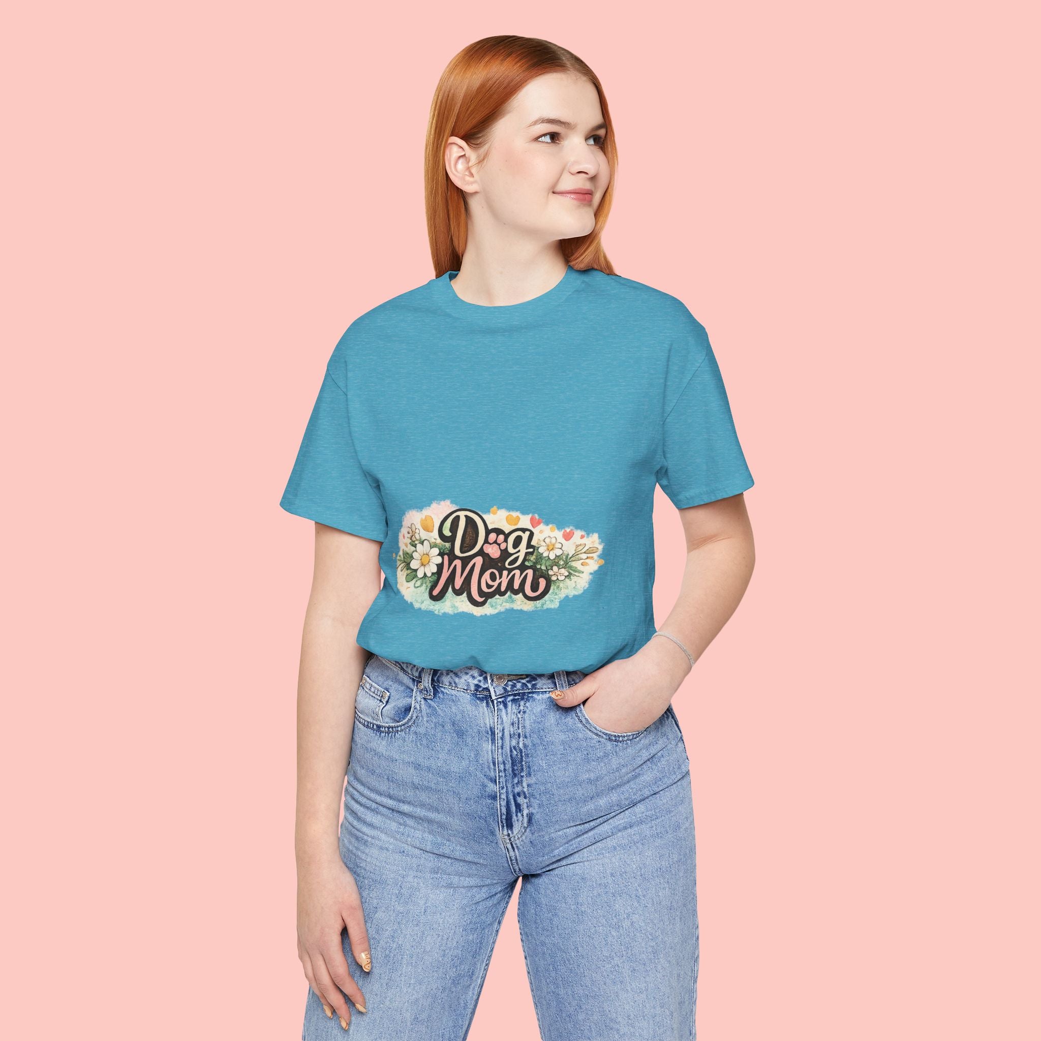 Dog Mom Floral Tee