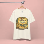 A Dog Is Family T-Shirt - Vintage Pet Lover Tee