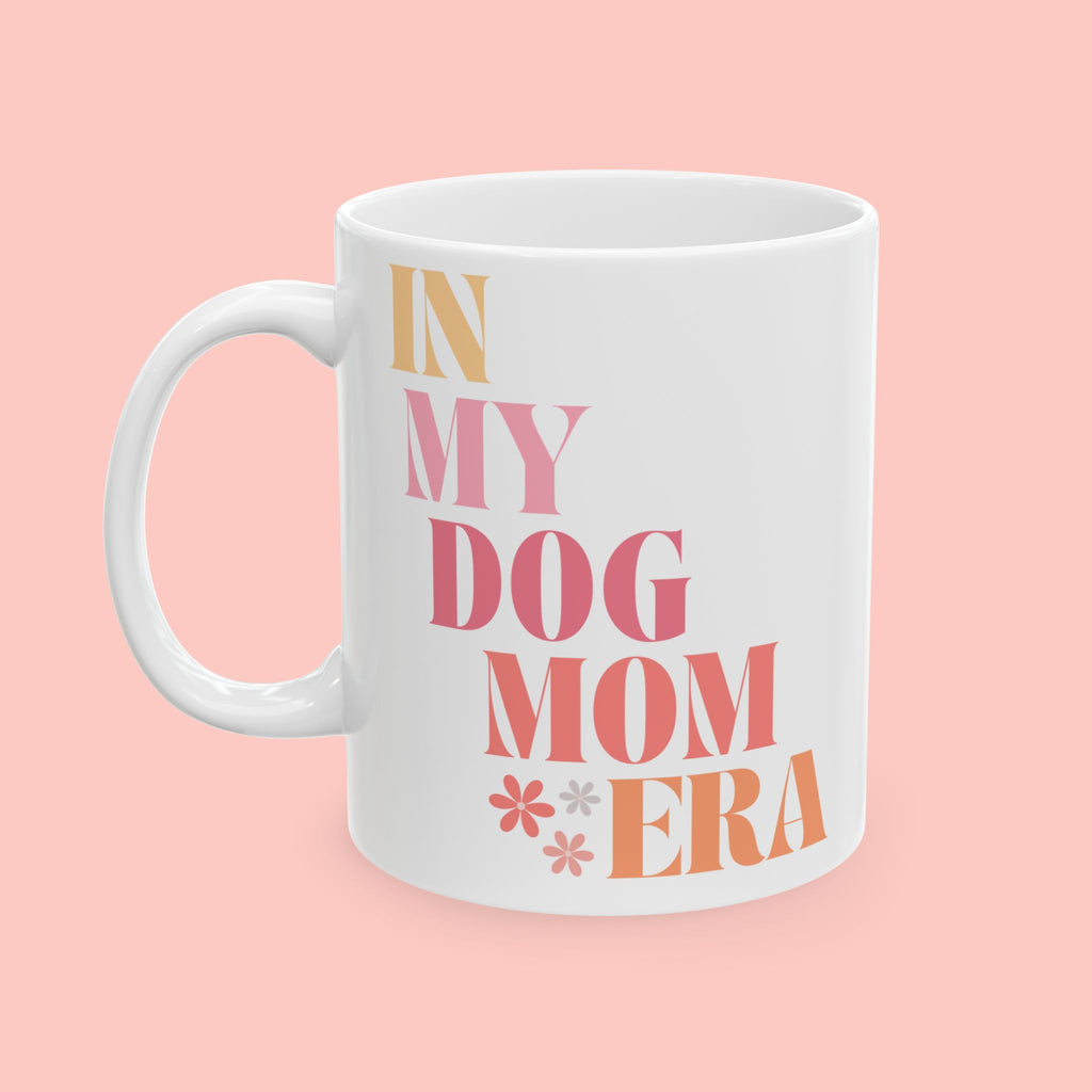 Inspirational Ceramic Mug – "In My Domain" Colorful Typography (11oz & 15oz)