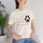 Dog Pawprint T-Shirt — "Pawprints Everywhere I Go" Cute Pet Lover Tee