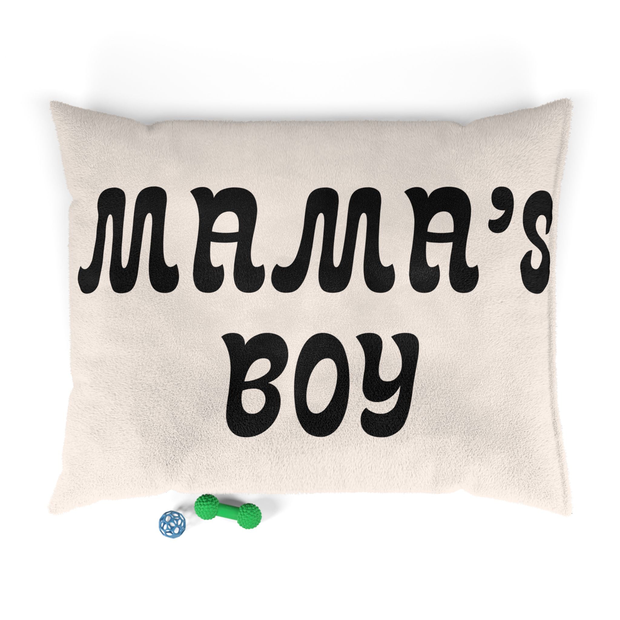 Mama's Boy Pet Bed — Plush Dog & Cat Cushion