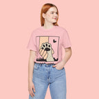 Dog Mom T-Shirt — "Love Your Dog Like a Mom" Paw Print Graphic