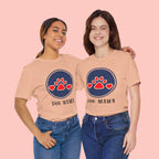Dog Mama T-Shirt — Cute Paw & Heart Graphic Tee for Dog Lovers