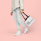 Dog Mom Essentials Canvas Tote — Funny Dog Mom Gift Tote Bag