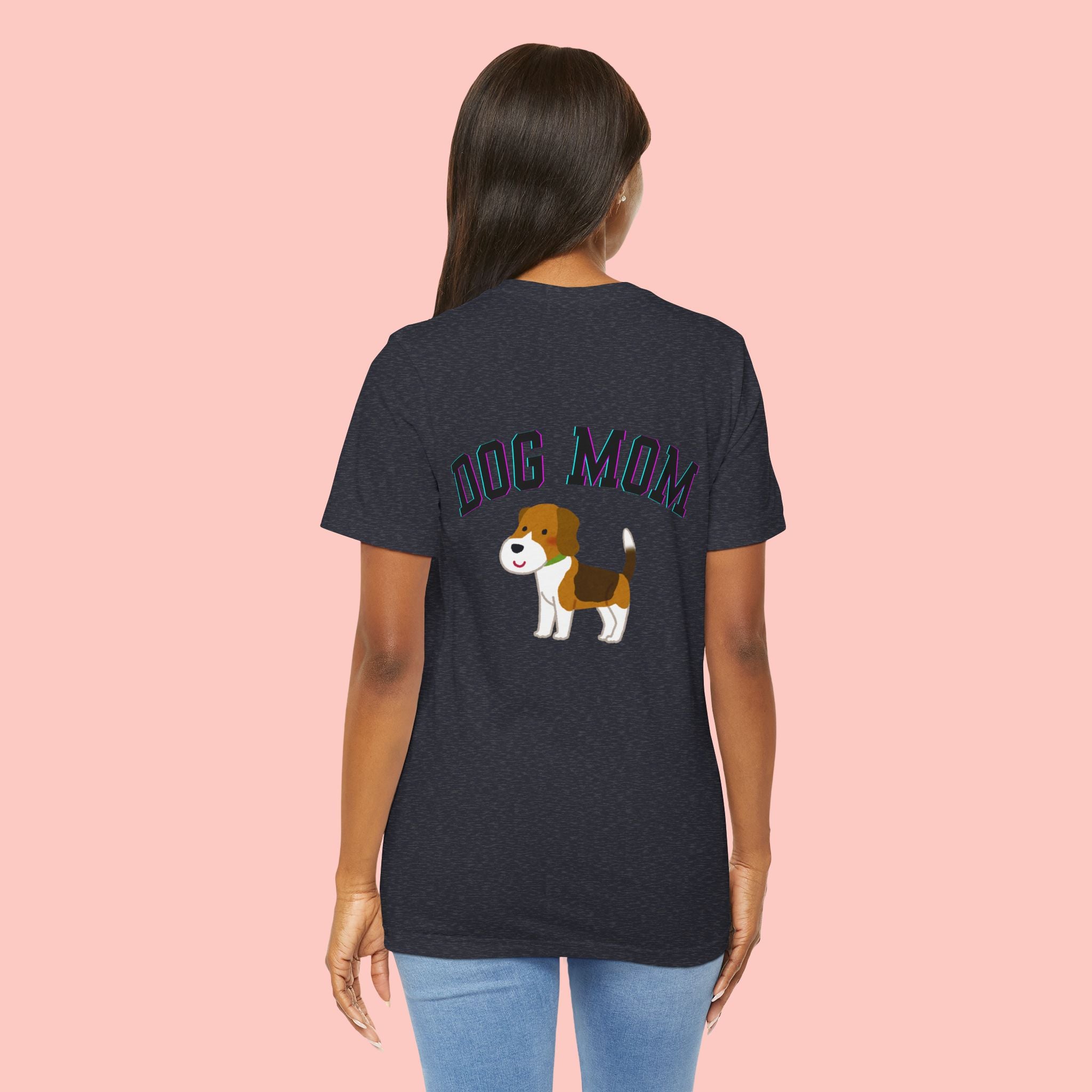 Dog Mom T-Shirt — Cute Beagle Graphic Tee for Dog Lovers