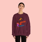 Always Happen Crewneck Sweatshirt – Funny Coffee & Snack Thought Graphic