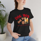 Dog Mom T-Shirt — Cute Shiba & Treats “My Dog Is My Whole World” Tee