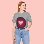 Paw Print Heart T‑Shirt — Cute Pet Lover Tee