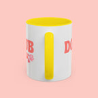 Mom Club Coffee Mug — Cute Paw Print Accent Mug for Dog Moms (11/15 oz)