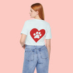 Pet Lover Heart Paw T-Shirt