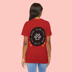 Dog Mom Club T-Shirt — Paw Print Graphic Tee for Pet Lovers