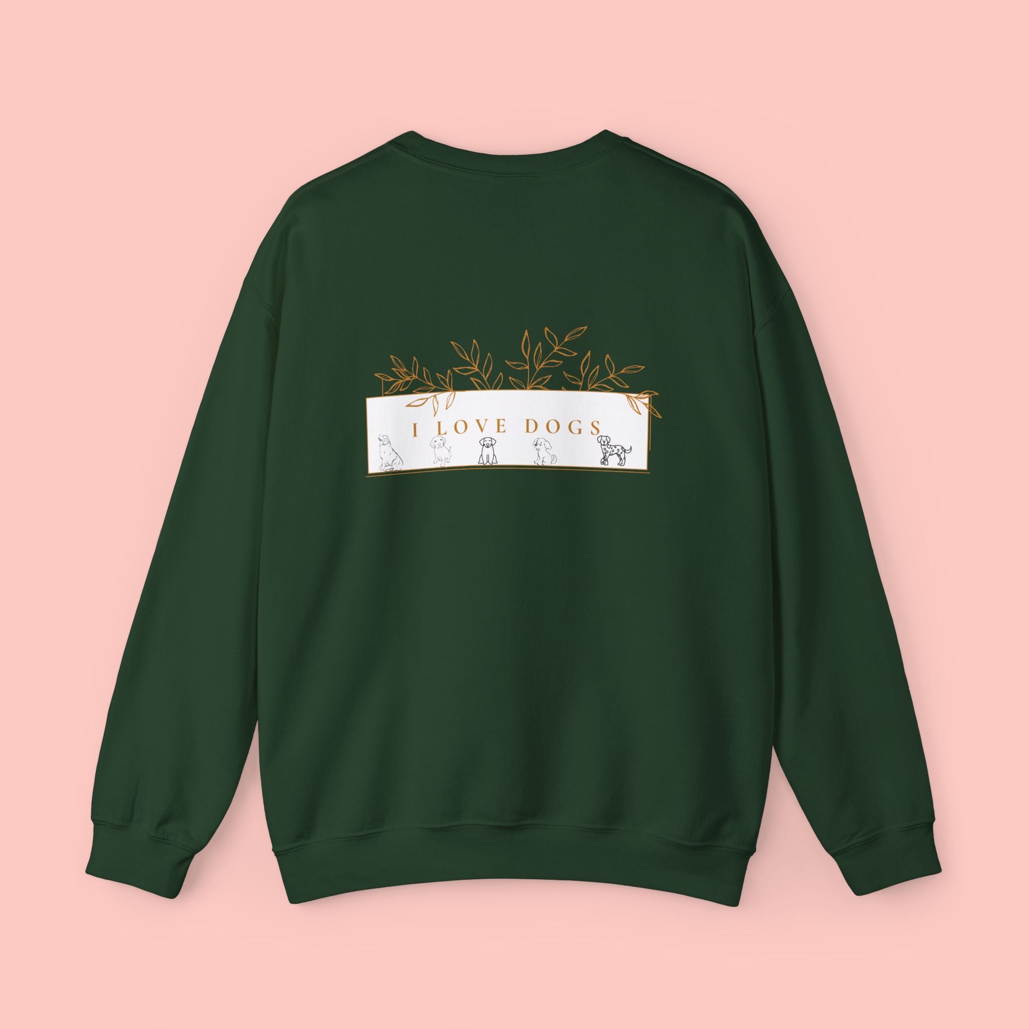 I Love Dogs Crewneck Sweatshirt