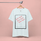Dog Mom Graphic Tee — 'Dog Mom Dog Mom Dog Mom' Casual Pet Lover T-Shirt