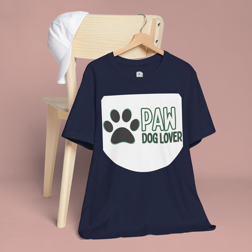 Paw Dog Lover T-Shirt — Cute Paw Print Tee for Dog Owners