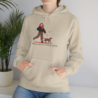 Dog Walk Hoodie — "Walk With Your Dog" Cozy Pet Lover Sweatshirt